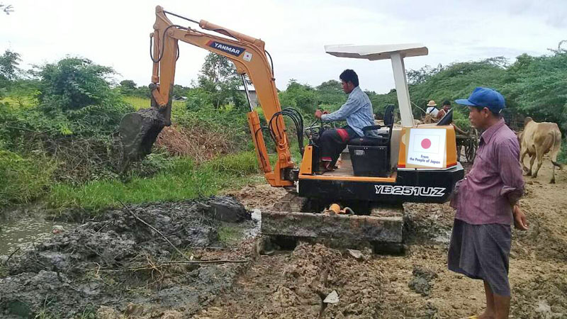 ေတာင္သူမ်ား ဘဝျမင့္မားေရးႏွင့္ လယ္ယာက႑ ဖြံ႔ၿဖိဳးတိုးတက္ရန္ ဂ်ပန္ ကူညီ