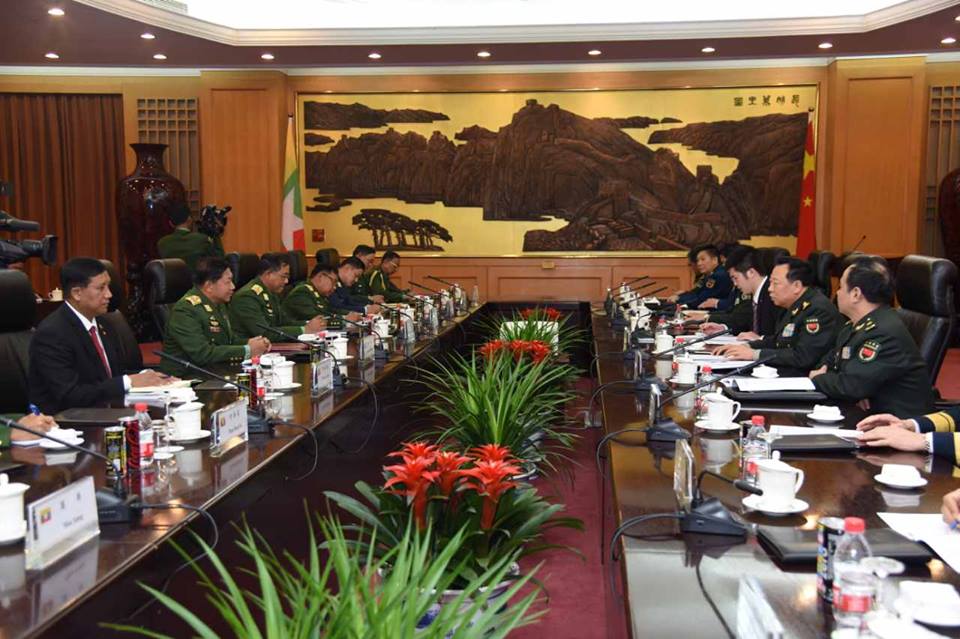 ျမန္မာဘက္ကရပ္တည္ေပးသည့္အေပၚ တ႐ုတ္ႏိုင္ငံကိုေက်းဇူးတင္ဟု ဗိုလ္ခ်ဳပ္မႉးႀကီးေျပာ