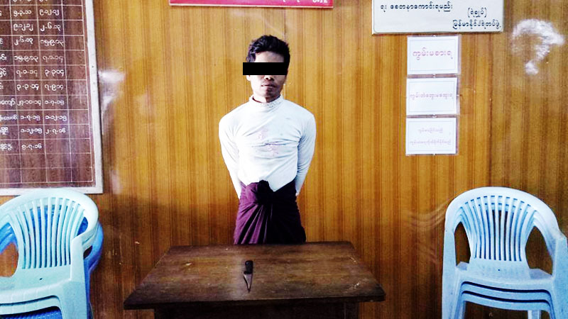 အရက္မူး စကားမ်ားရာက လူသတ္ထြက္ေျပးသူ မိနစ္ပိုင္းအတြင္း ဖမ္းမိ
