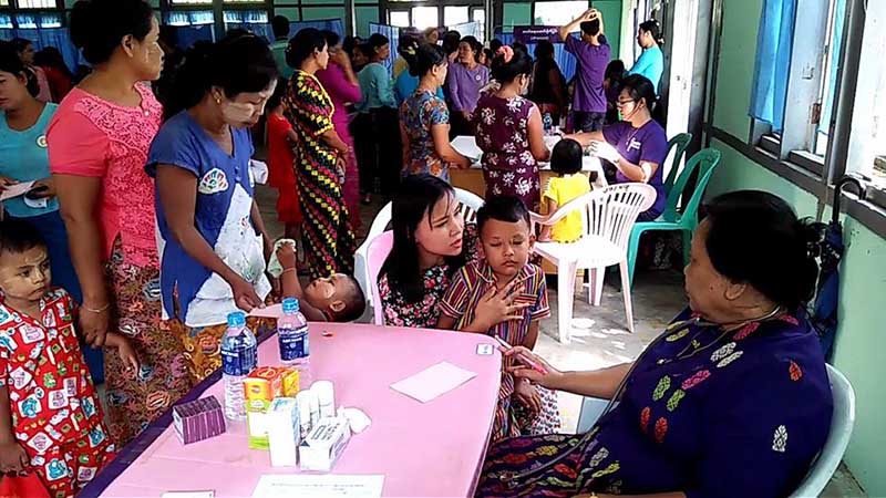 ၿမိတ္တြင္ ကင္ဆာႏွင့္ပတ္သက္၍ အခမဲ့စမ္းသပ္ကုသ အသိပညာေပး