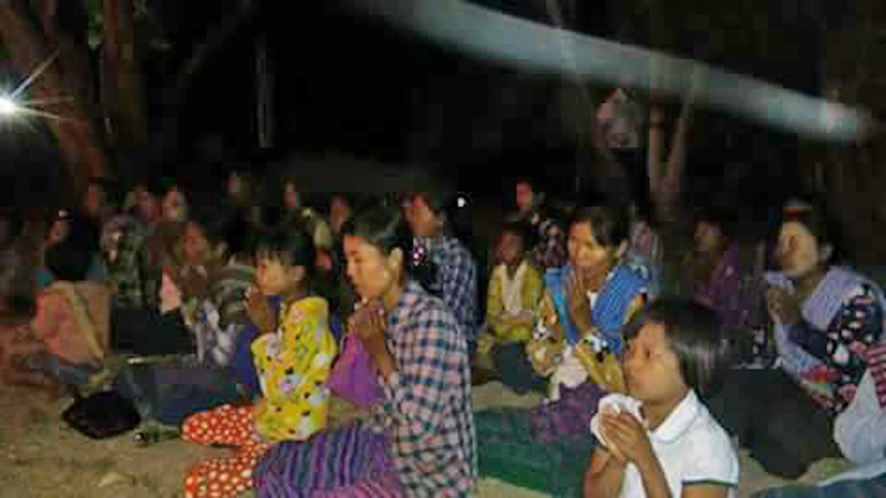လက္ပံေတာင္းေတာင္ သပိတ္စခန္း အၾကမ္းဖက္ၿဖိဳခြဲမႈ ၅ ႏွစ္ျပည့္ အခမ္းအနား ျပဳလုပ္