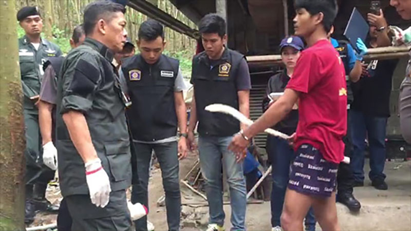 ထိုင္းမိသားစု အသတ္ခံရမႈ ျမန္မာအလုပ္သမား ၁ ဦး လာေရာက္အဖမ္းခံ