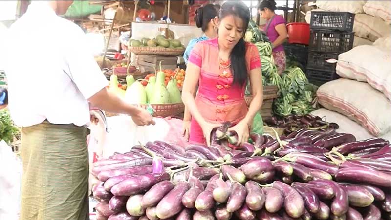 ေမာင္ေတာႏွင့္ ဘူးသီးေတာင္တြင္ စားကုန္ႏွင့္ ဟင္းသီးဟင္းရြက္ေစ်း ျမင့္တက္