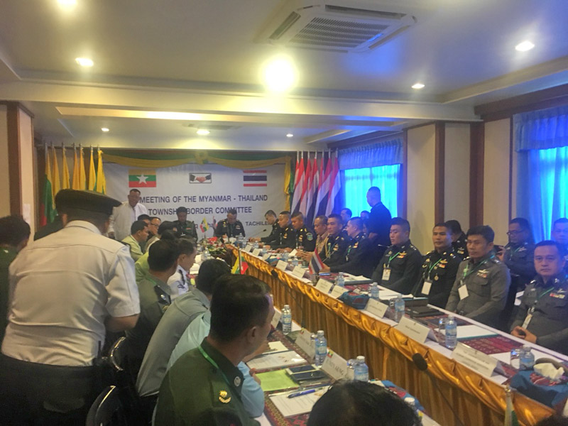 နယ္စပ္တြင္ ထိုင္း-ျမန္မာ ႏွစ္ႏိုင္ငံ ပူးတြဲကင္းလွည့္စစ္ေဆးေရးလုပ္မည္
