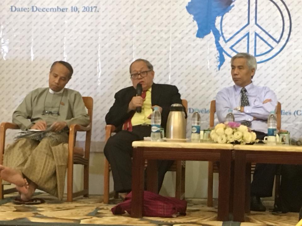 အန္စီေအစာခ်ဳပ္ဟာ ၿငိမ္းခ်မ္းေရးအစစ္မဟုတ္ေၾကာင္း ဗိုလ္မႉးႀကီး ခြန္ဥကၠာေျပာ