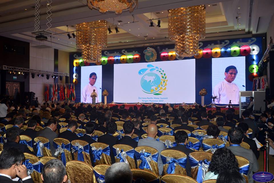 ေရထိပ္သီးအစည္းအေဝးက ရန္ကုန္ေၾကညာစာတမ္းထုတ္ျပန္