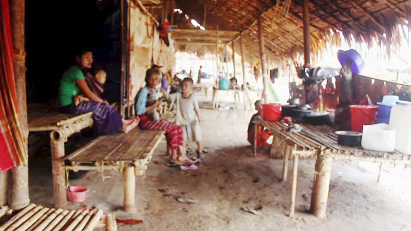 ၿမိဳင္ႀကီးငူ စစ္ေဘးေရွာင္ျပည္သူမ်ား စားေသာက္ေရး အခက္ၾကံဳ