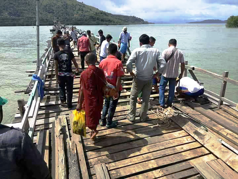 ေကာ့ေသာင္းၿမိဳ႕ ​ပုလုံးတုံးတုံးတံတား ႏွစ္​လမ္​းသြား ကြန္​ကရစ္​တံတား တည္​​ေဆာက္​မည္​