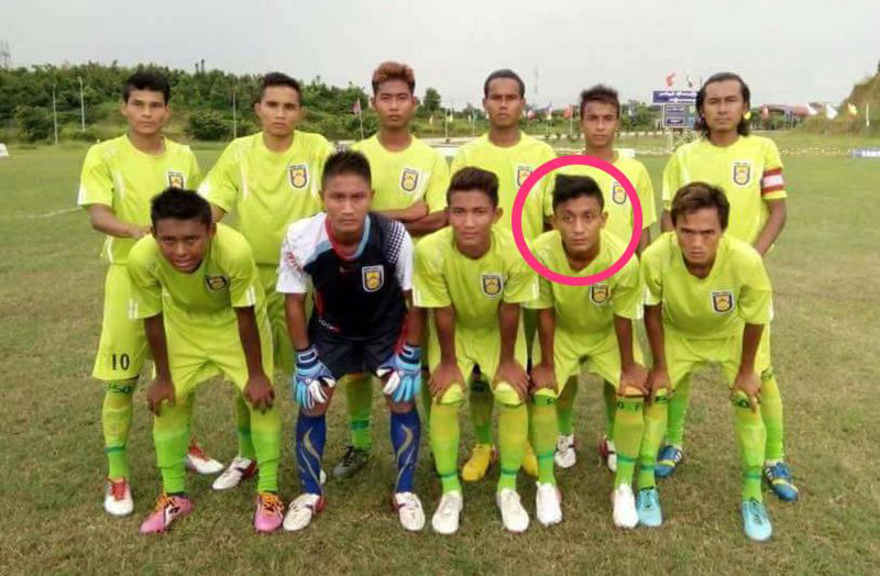 တပ္မေတာ္ေဘာလံုးသမား ၁ ဦး ေဘာလံုးၿပဳိင္ပြဲ ကစားရင္း ကြင္းထဲ လဲက်ေသဆံုး