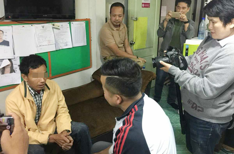ထိုင္းတြင္ လူသတ္မႈက်ဴးလြန္ခဲ့သည့္ ျမန္မာေရႊ႕ေျပာင္းလုပ္သားကို ဖမ္းမိ