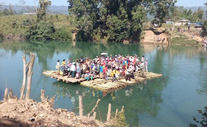 နမၼတူတြင္ ျမန္မာ့တပ္မေတာ္ႏွင့္ ပေလာင္တပ္တိုက္ပြဲျဖစ္၊ ရြာသား ၃၀၀ ေက်ာ္ထြက္ေျပး (႐ုပ္သံ)