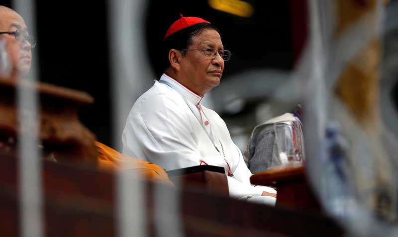 ပုပ္ရဟန္းမင္းႀကီးခရီးစဥ္ ျမန္မာ့ဂုဏ္တင့္ေစဟု ကာဒီနယ္ခ်ားလ္စ္ေမာင္ဘို ဆုေတာင္းစကား ေဖာ္ျပ