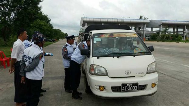 ရန္ကုန္-မႏၲေလး အျမန္လမ္းတြင္ မိုင္ႏႈန္းပိုေမာင္းသည့္ ကား ၁၀၀ ေက်ာ္ ဖမ္းထား