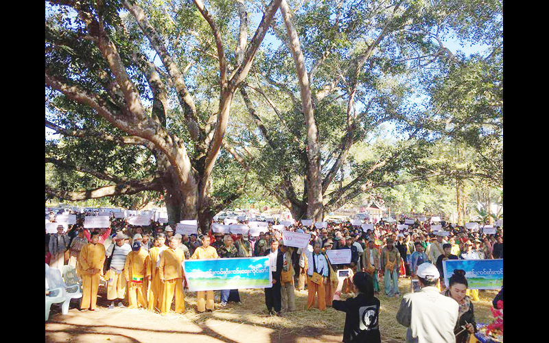 သံလြင္ျမစ္ေပၚရွိ ေရကာတာစီမံကိန္းမ်ား ရပ္ဆိုင္းေပးရန္ ရွမ္းေတာင္သူမ်ား ေတာင္းဆို