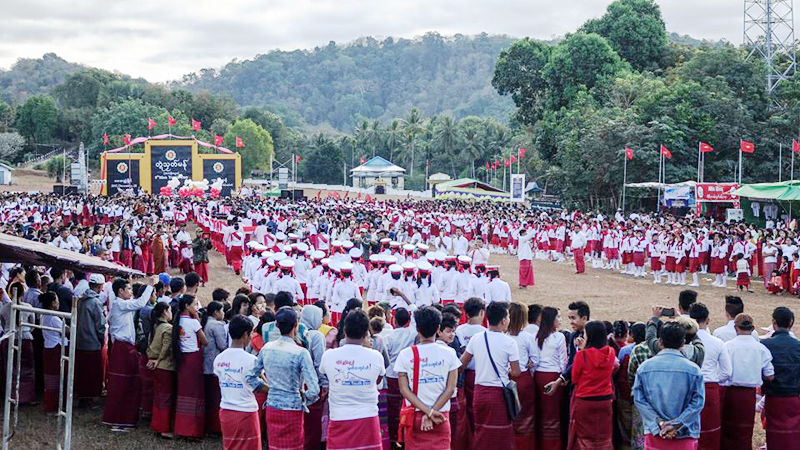 ဆ႒မအႀကိမ္ေျမာက္ မြန္လူငယ္ေန႔အခမ္းနား က်င္းပ