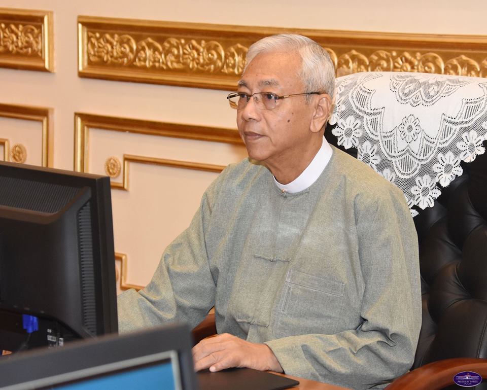 စိန္ေခၚမႈမ်ား ေက်ာ္လႊားႏုိင္ေရး ျပည္သူမ်ား ပူးေပါင္းပါ၀င္ၾကရန္ သမၼတ တုိက္တြန္း