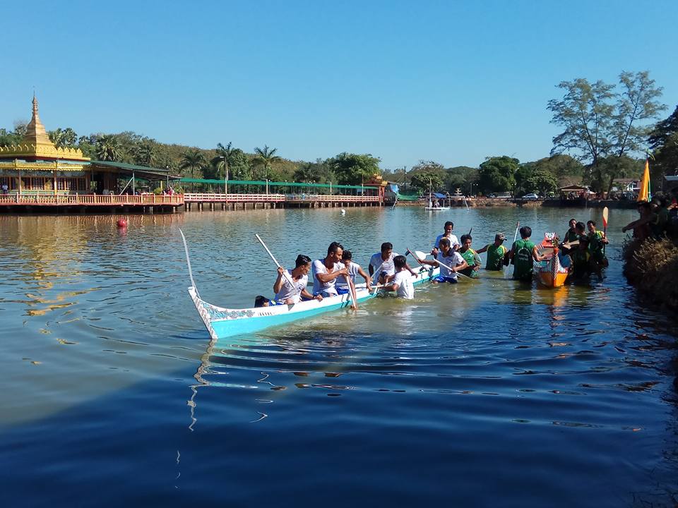 လြတ္လပ္ေရးအထိမ္းအမွတ္ ေရးၿမိဳ႕၌ ႐ုိးရာေလွသဘင္ပြဲေတာ္က်င္းပ