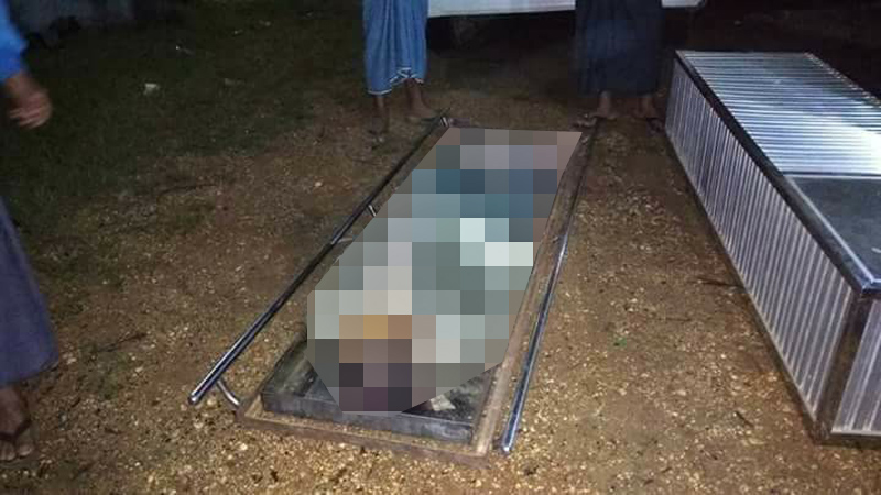 လမ္းေဘးလမ္​း​ေလၽွာက္​​ေနသူအား ​ေနာက္​မွ ကားျဖင့္ဝင္​တိုက္​၍ေနရာမွာပင္ ေသဆံုး
