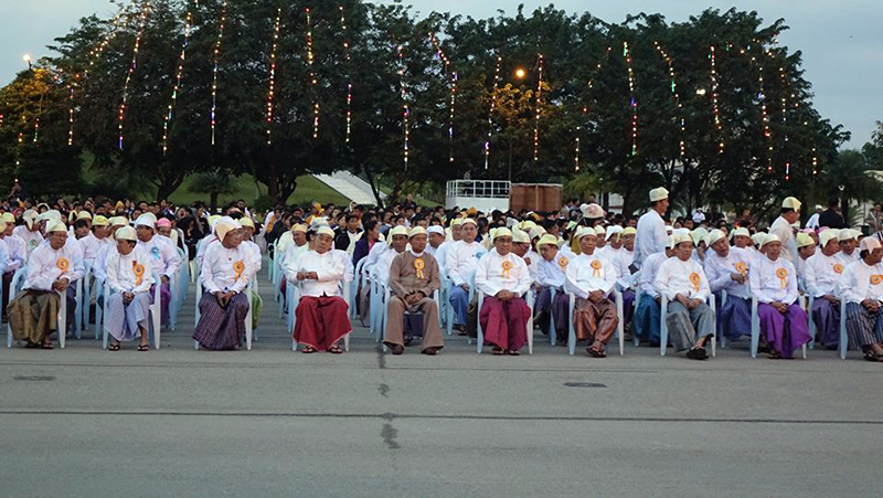 လြတ္လပ္ေရးေန႔အခမ္းအနား ေနျပည္ေတာ္၌က်င္းပ၊ ႏိုင္ငံႏွင့္ေလ်ာ္ကန္သည့္ ဖြဲ႔စည္းပံုေပၚေပါက္ေရးႀကဳိးပမ္းမည္ဟု သမၼတေျပာ (ဓာတ္ပံု)