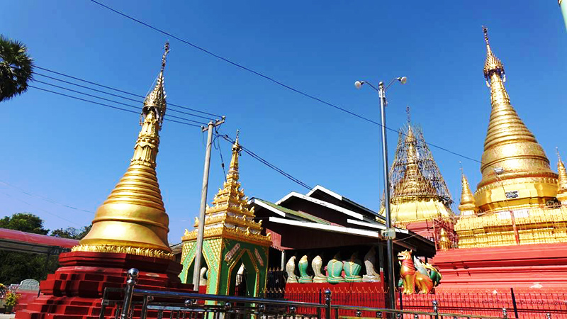 ပုလိပ္ၿမိဳ႕ ရတနာလာဘမုနိေႁမြဘုရား ေရႊသကၤန္းကပ္ထားသည့္ေရႊမ်ား ေပ်ာက္ဆံုးသျဖင့္ ေခတၱပိတ္ထား