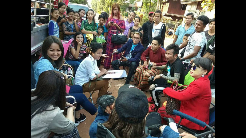 ေရးၿမိဳ႕တြင္ ‘ေတာေပါက္ ၿမိဳ႕ေပါက္’ ဟာသ ႐ုပ္ရွင္ဇာတ္ကား စတင္႐ုိက္ကူး (သတင္းဓာတ္ပံု)