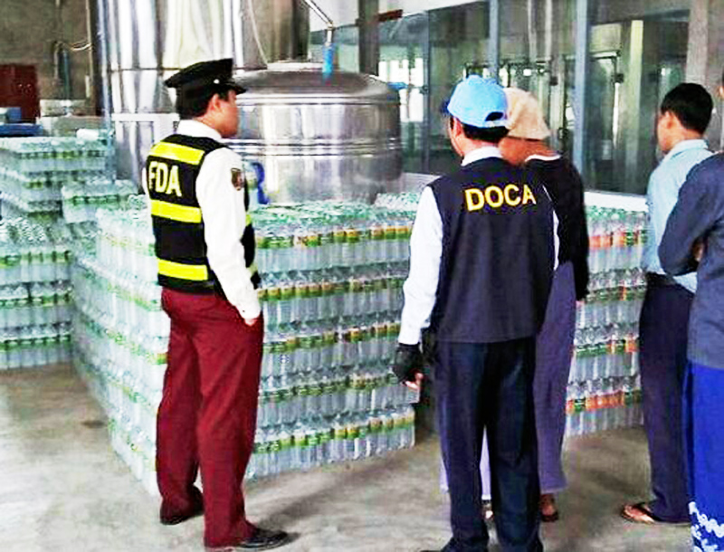 အႏၲရာယ္ရွိ စားေသာက္ကုန္ေရာင္းခ်သူမ်ားအား အဆင့္ ၃ ဆင့္ျဖင့္ အေရးယူမည္