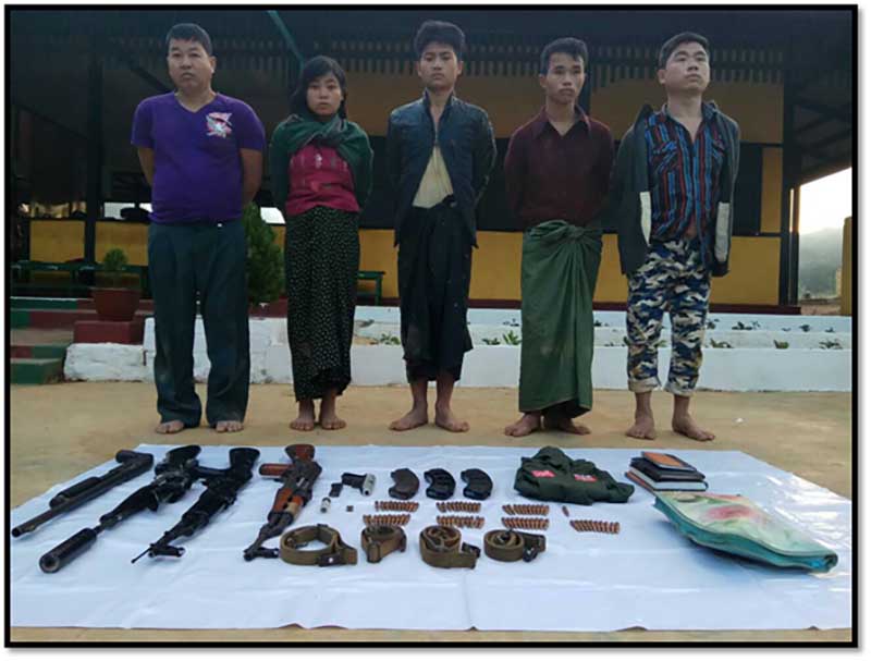 ေနာင္ခ်ိဳၿမိဳ႕နယ္တြင္ ပစ္ခတ္မႈျဖစ္ပြား၊ ၊ ၀မ္ဟိုင္းအဖြဲ႔၀င္ ၅ ဦး ဖမ္းဆီးခံရ