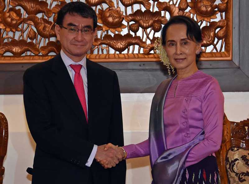 ရခုိင္သုိ႔ မီဒီယာမ်ားအား ပုိမုိသြားလာခြင့္ေပးရန္ ဂ်ပန္ႏုိင္ျခားေရး၀န္ႀကီး ေတာင္းဆုိ