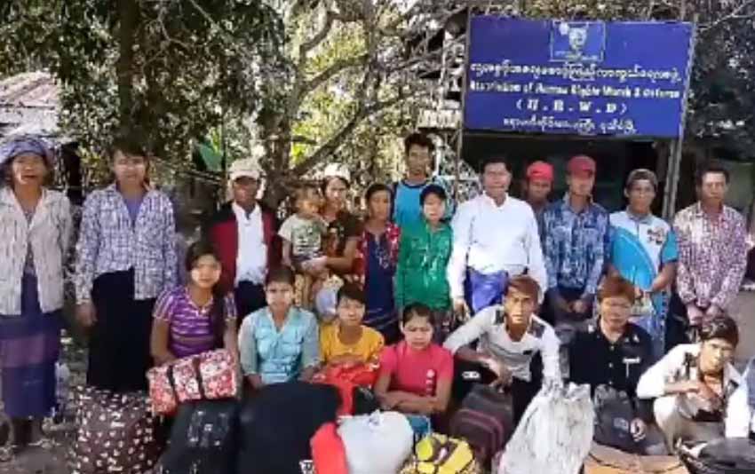 ဒုကၡေရာက္ေနသည့္ ေရႊ႕ေျပာင္းအလုပ္သမားမ်ား ပုသိမ္သို႔ ျပန္လည္ေရာက္ရိွ