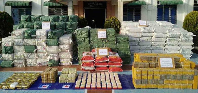 သိန္းေပါင္း ၇ သိန္းေက်ာ္တန္းဖိုးရွိ မူးယစ္ေဆးမ်ား သိႏၷီႏွင့္ကြတ္ခိုင္တြင္ ဖမ္းမိ