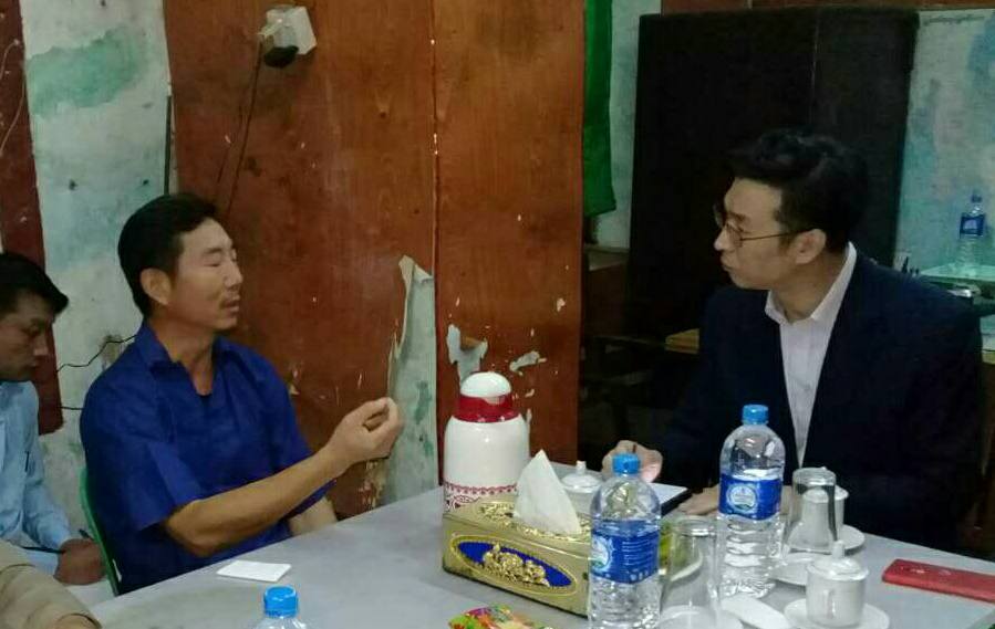မူးယစ္မႈျဖင့္ ေထာင္ ၁၁ ႏွစ္က်ေနသည့္ ေတာင္ကိုရီးယားႏိုင္ငံသားကို ေကာင္စစ္၀န္ေတြ႔ဆံု