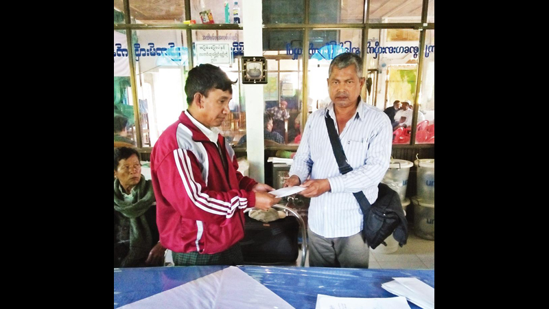 ေျမာက္ဦး ျဖစ္စဥ္တြင္ ေသဆုံးသြားသူမ်ားတြက္ ၁ ဦးလၽွင္ က်ပ္ ၅ သိန္း ေထာက္ပံ့ေငြေပးအပ္