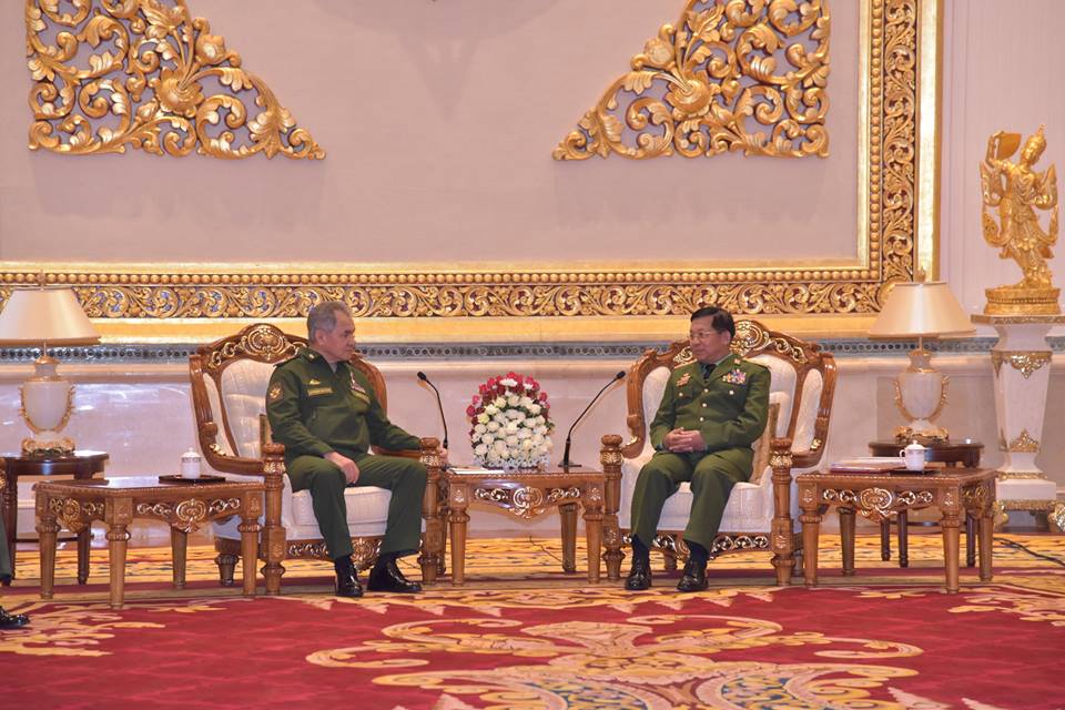ရခိုင္အေျခအေန ႏိုင္ငံတကာသိေအာင္ ေဆာင္ရြက္ေပးမည္ဟု ႐ုရွကာကြယ္ေရး၀န္ႀကီး ေျပာ