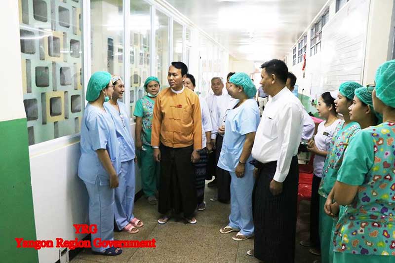 ပထမဆုံးအႀကိမ္ ကေလး​ေက်ာက္ကပ္ အစားထိုးခြဲစိတ္မႈ ဦးၿဖိဳးမင္းသိန္း ၾကည့္႐ႈအားေပး