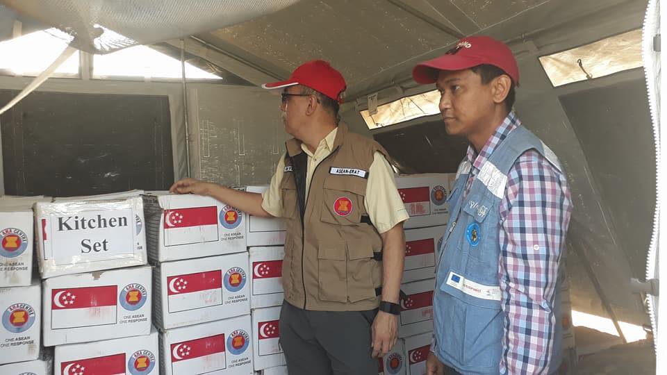 အာဆီယံလူသားခ်င္းစာနာကူညီမႈအဖြဲ႔ ရခိုင္ျပည္နယ္ကို လာေရာက္