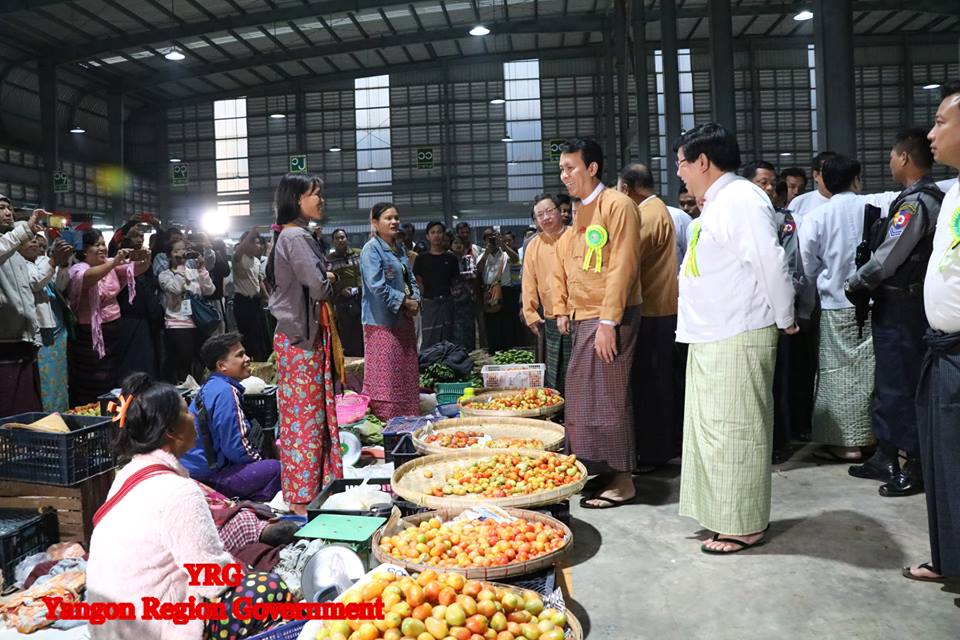 ဗိုလ္ခ်ဳပ္ေစ်းအပါအ၀င္ ရန္ကုန္ရွိေစ်းေပါင္း ၁၇၀ ေက်ာ္ကို ျပဳျပင္ေျပာင္းလဲမည္