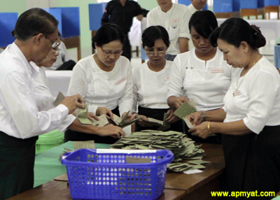 မဲလက္္မွတ္ ဖေယာင္းသုတ္မႈ ေကာ္မ႐ွင္ ျငင္းဆို