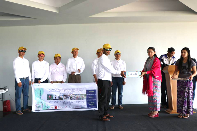 မူးယစ္ေဆးျဖတ္ခန္းအတြက္ မိုင္ ၁၀၀၀ ေက်ာ္ခရီးရွည္ စက္ဘီးစီး၍ ရန္ပံုေငြရွာ