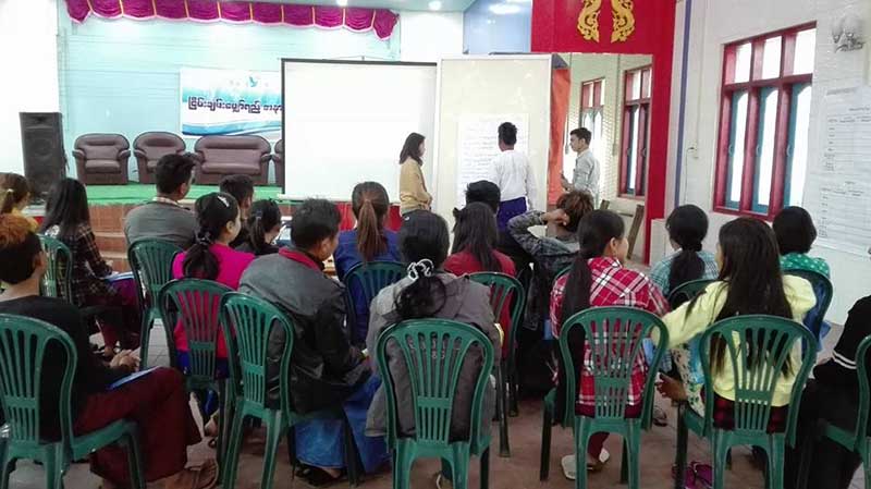 လူငယ္မ်ား ၿငိမ္းခ်မ္းေရးျဖစ္စဥ္တြင္ ပိုမိုပါ၀င္ႏိုင္ရန္ သင္တန္းပို႔ခ်