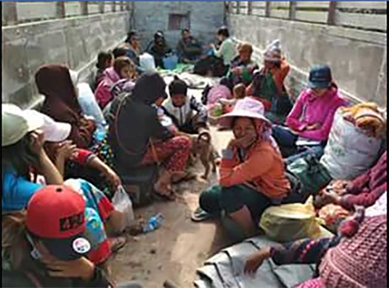 တပ္မေတာ္ႏွင့္ေကအုိင္ေအ တုိက္ပြဲေၾကာင့္ အရပ္သားမ်ားလုံၿခံဳေရး ကုလစုိးရိမ္