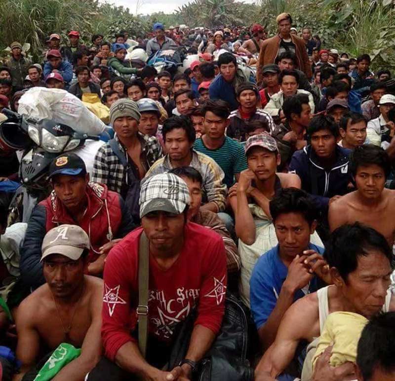 တႏိုင္းစစ္ပြဲမ်ားေၾကာင့္ ပိတ္မိေနသူမ်ား စားနပ္ရိကၡာ ျပတ္လတ္ေန