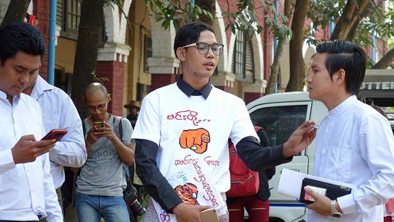 “ထမင္းဝေအာင္စားထား” ဆုိသည့္စကား အေရးယူရန္လုိဟု ေရွ႕ေနမ်ားအသင္းေျပာ