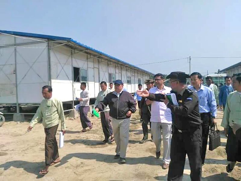 ဘဂၤါလီ ျပန္လည္ေနရာခ်ထားေရးလုပ္ငန္း ႏိုင္ငံတကာသံတမန္အဖြဲ႔ သြားေရာက္ ေလ့လာ