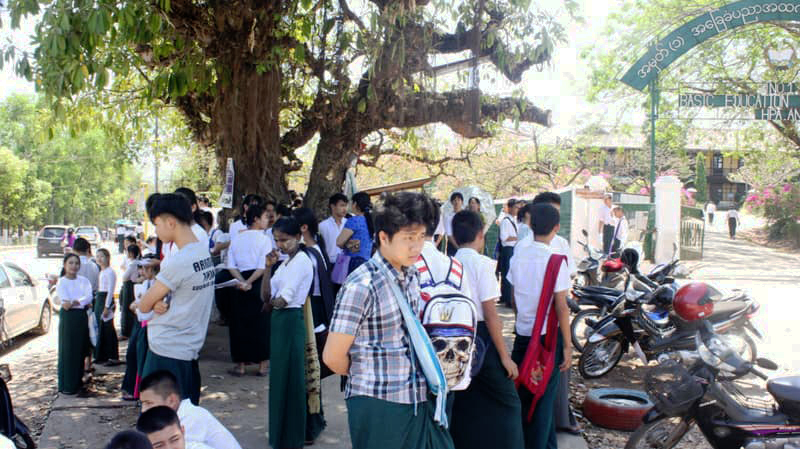 ကရင္ျပည္နယ္တြင္ တကၠသိုလ္ဝင္တန္း စာေမးပြဲအတြက္ စာစစ္ဌာန ၅ ခု တိုးခ်ဲ႔ဖြင့္လွစ္