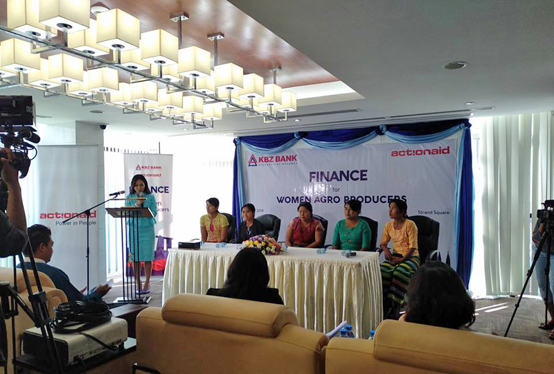 လယ္ယာလုပ္ကိုင္သူ အမ်ဳိးသမီးမ်ားအတြက္ ေခ်းေငြထုတ္ေပး