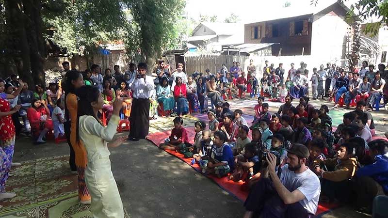 ေလလြင့္ကေလးမ်ားအတြက္ ပရဟိတစာသင္ဌာနတခု မုံရြာတြင္ ဖြင့္လွစ္