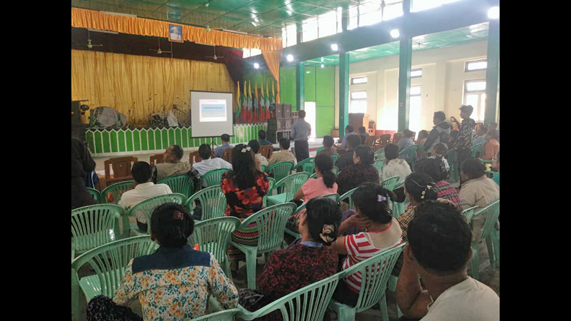 ပခုကၠဴ ပ်ံက်​ေဈးတန္​းကို စနစ္​တက် ျပန္တည္ေဆာက္မည္