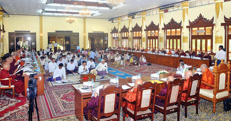 ျမန္မာျပည္တြင္ ရဟန္း သာမေဏ ၅ သိန္းေက်ာ္ရွိ၊ ရဟန္းတခ်ဳိ႕ သာသနာေတာ္ကို မထီမဲ့ျမင္ျပဳေန