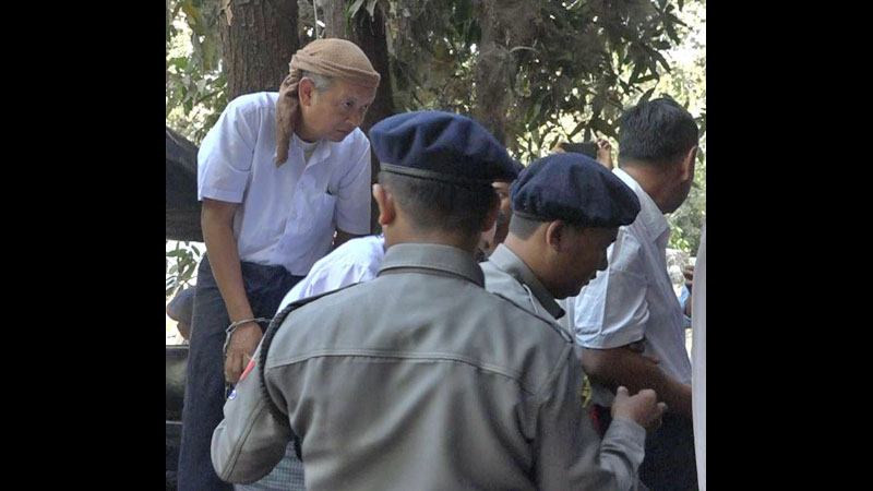 ဦးကုိနီ လုပ္ႀကံခံရမႈတြင္ ဖမ္းဆီးခံထားရသည့္ ေအာင္ဝင္းထြန္းကုိ သိန္း ၅၀၀ ျဖင့္ အာမခံေပး