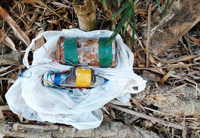 ဘူးသီးေတာင္ၿမိဳ႕နယ္တြင္ ေဒသႏၲရ လက္လုပ္မုိင္း ၂ လုံးေတြ႔ရွိ
